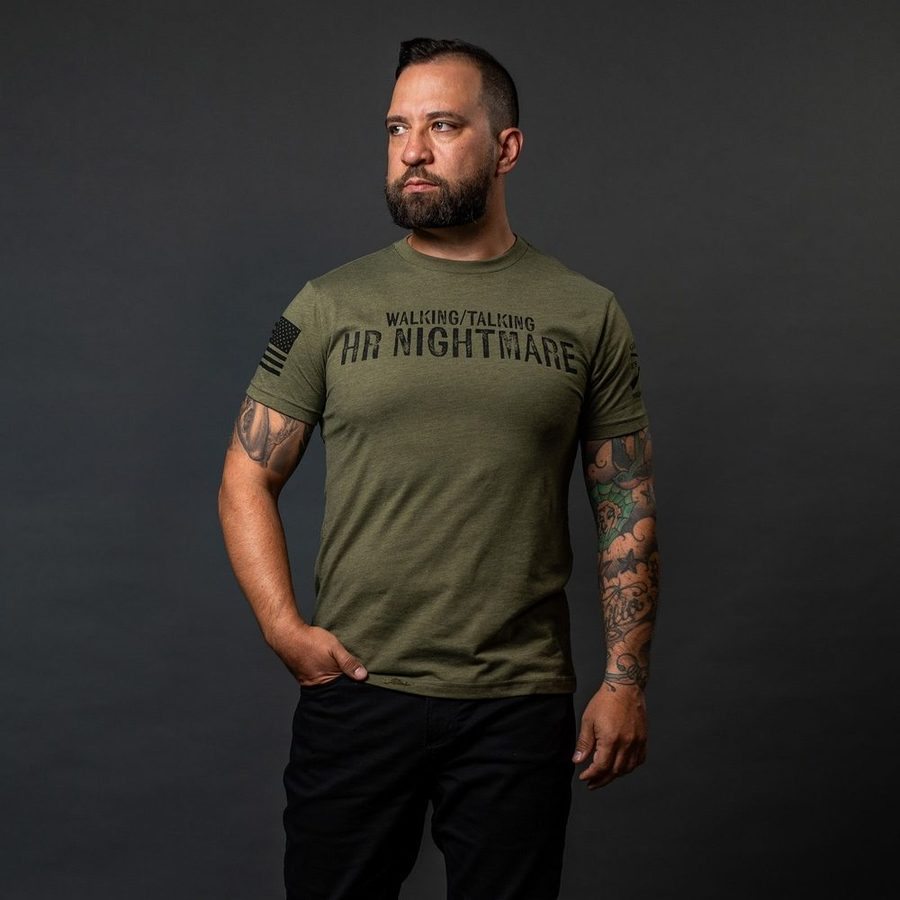 Grunt Style HR Nightmare T-Shirt - Military Green