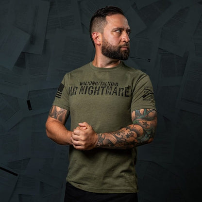 Grunt Style HR Nightmare T-Shirt - Military Green