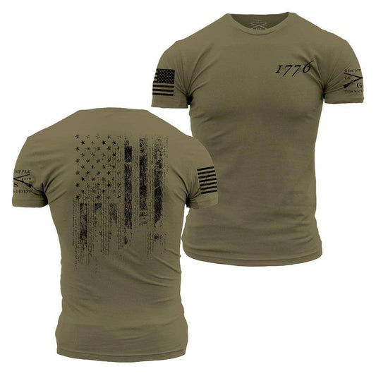 Grunt Style 1776 Flag - Military Green