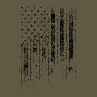 Grunt Style 1776 Flag - Military Green