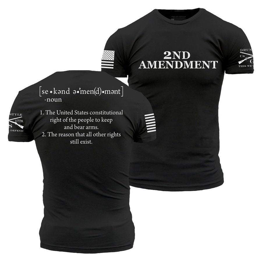 Grunt Style 2A Defined T-Shirt - Black
