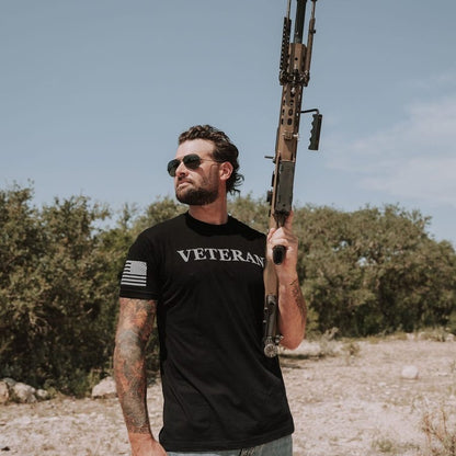 Grunt Style Veteran Defined T-Shirt - Black