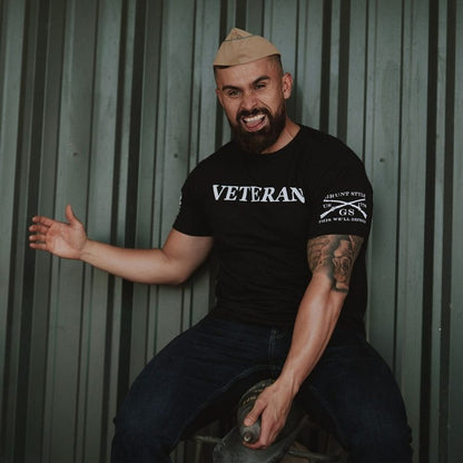 Grunt Style Veteran Defined T-Shirt - Black