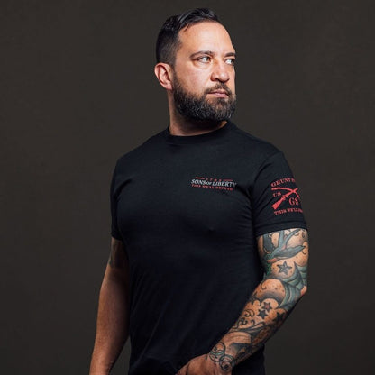 Grunt Style Sons Of Liberty T-Shirt - Black