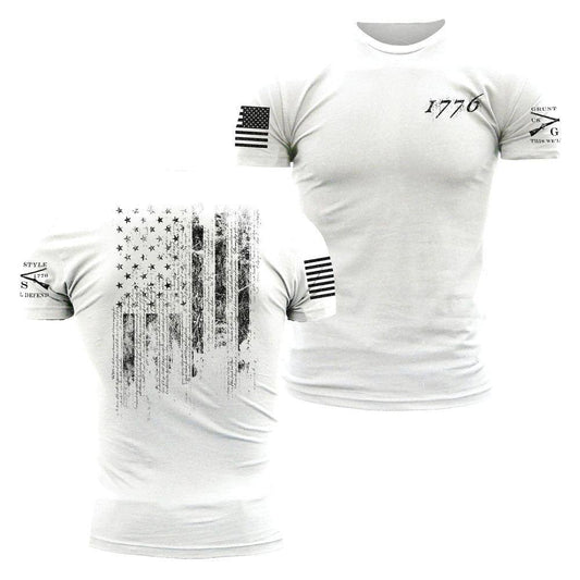 Grunt Style American Flag Shirt | Patriotic Apparel