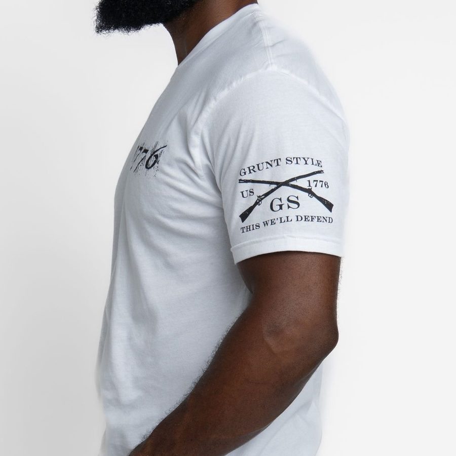Grunt Style American Flag Shirt | Patriotic Apparel
