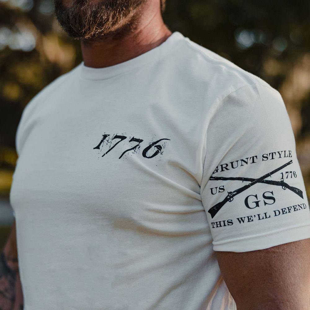 Grunt Style American Flag Shirt | Patriotic Apparel