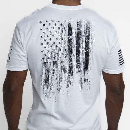 Grunt Style American Flag Shirt | Patriotic Apparel