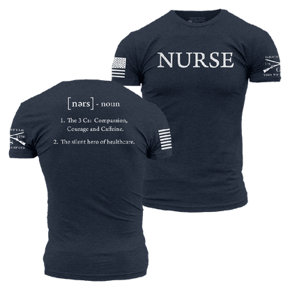 Grunt Style Nurse Defined T-Shirt - Midnight Navy
