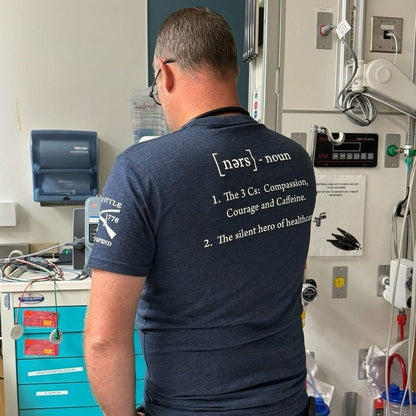 Grunt Style Nurse Defined T-Shirt - Midnight Navy