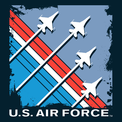 Grunt Style Military Shirt | USAF T-Shirt | Finger-Four Formation