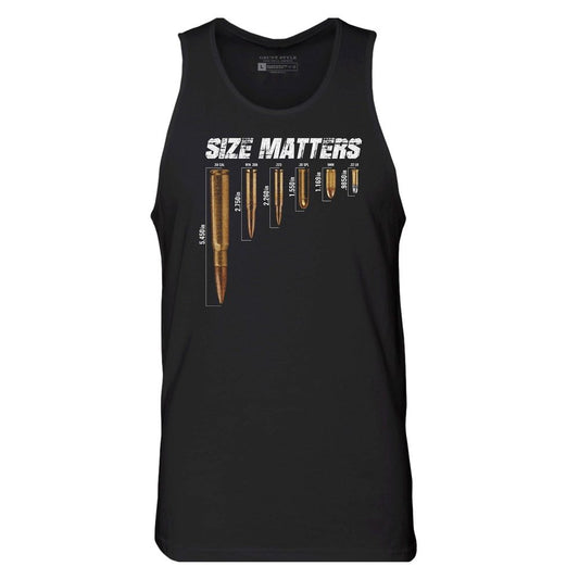 Grunt Style Men's Size Matters Tank - Black